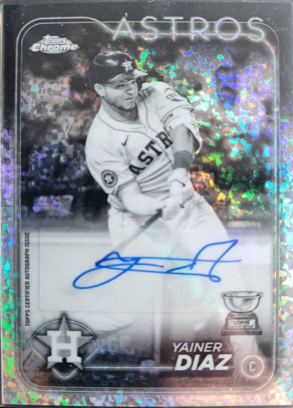 Yainer Diaz [Black Refractor] #AC-YD