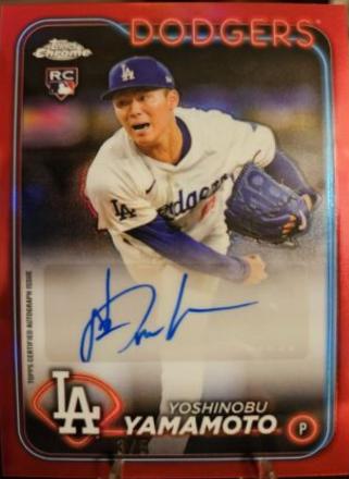 Yoshinobu Yamamoto [Red Refractor] #AC-YY