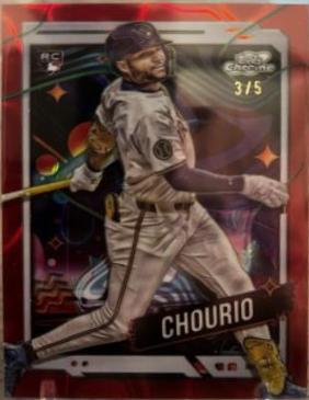 Jackson Chourio [Red Flare Refractor] #179