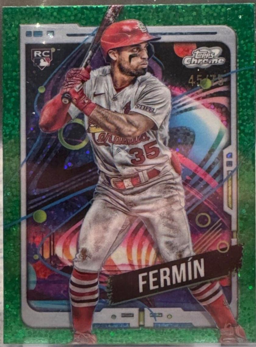 Jose Fermin [Green Space Dust Refractor] #70