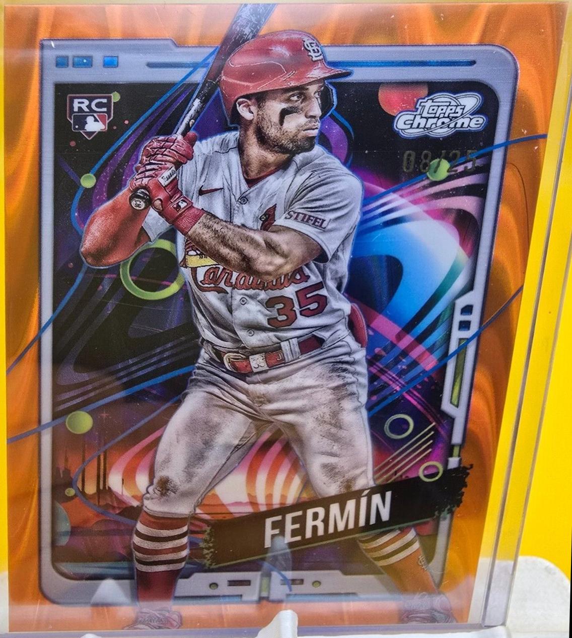 Jose Fermin [Orange Galactic Refractor] #70