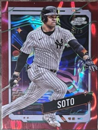 Juan Soto [Red Flare Refractor] #42
