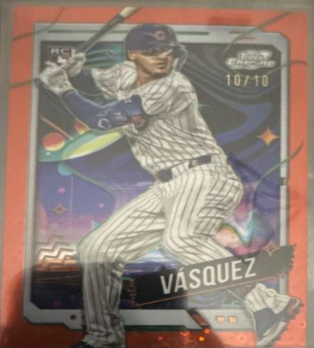 Luis Vasquez [Orange Galactic Refractor] #144