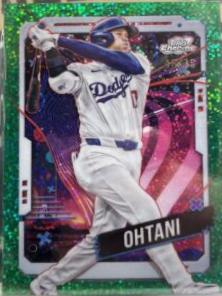 Shohei Ohtani [Green Space Dust Refractor] #196