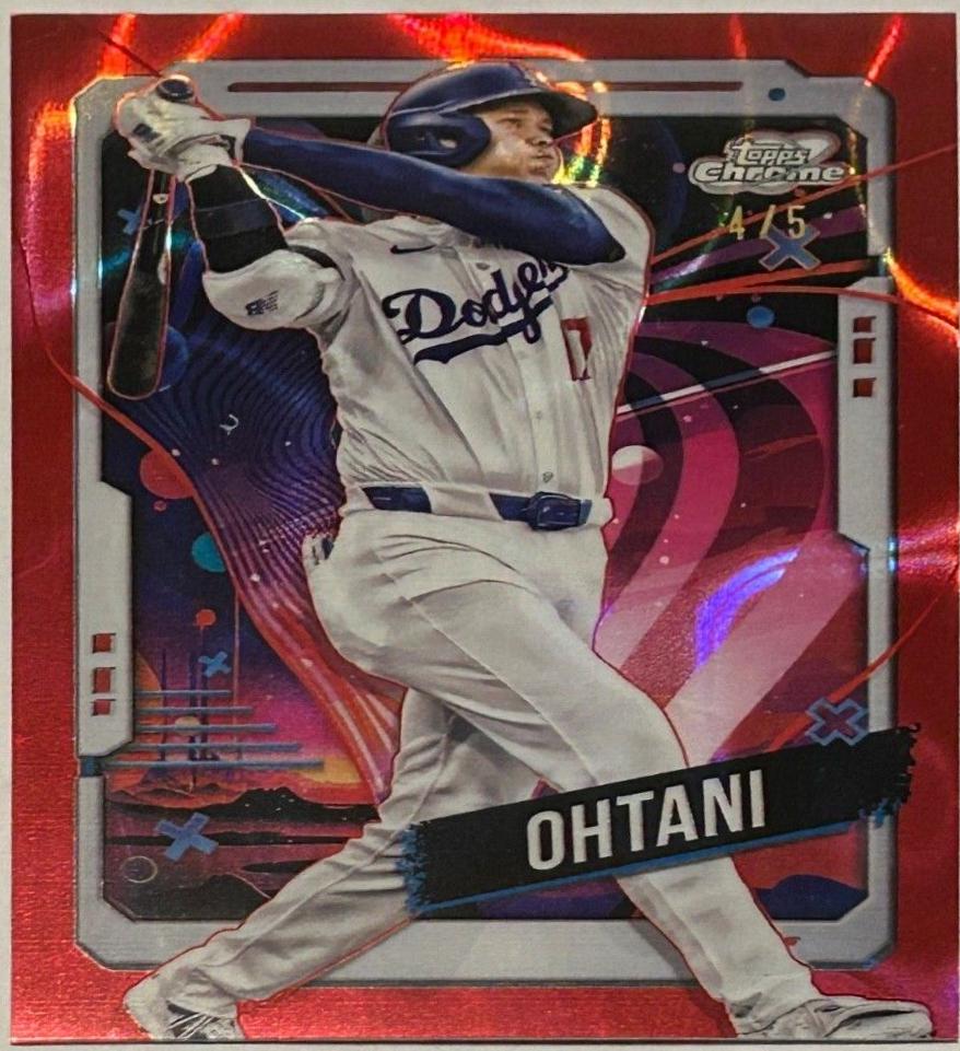 Shohei Ohtani [Red Flare Refractor] #196