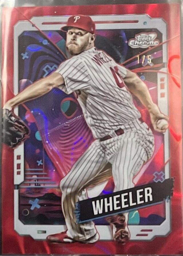 Zack Wheeler [Red Flare Refractor] #98