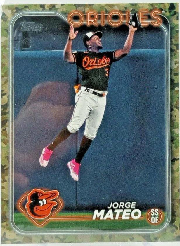 Jorge Mateo [Memorial Day Camo] #42