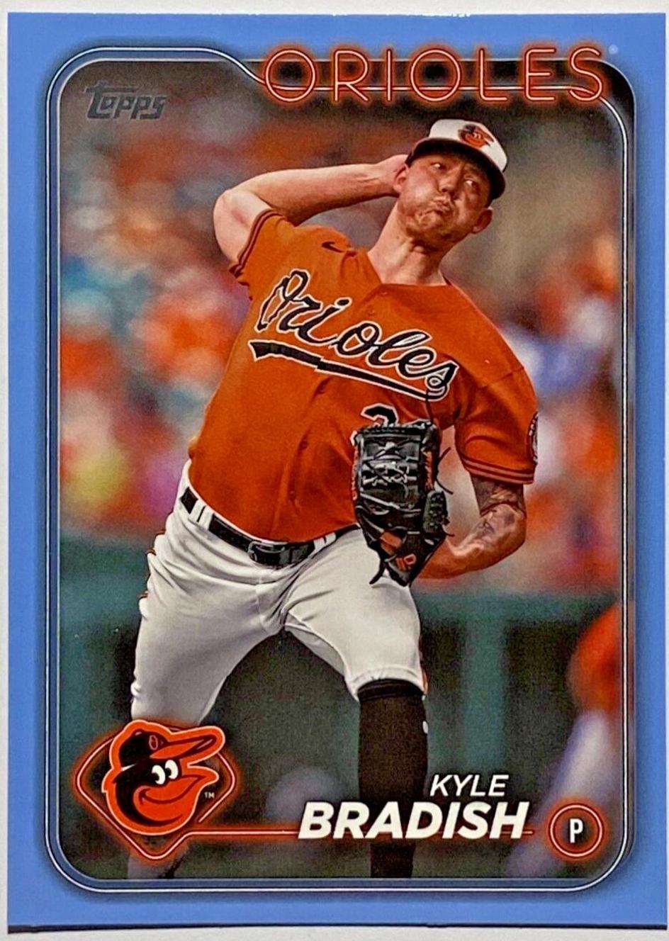 Kyle Bradish [Father's Day Blue] #56