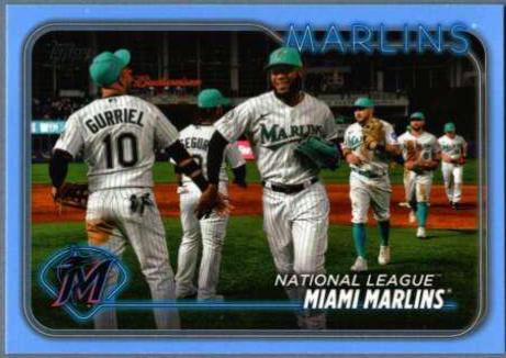 Miami Marlins [Father's Day Blue] #252