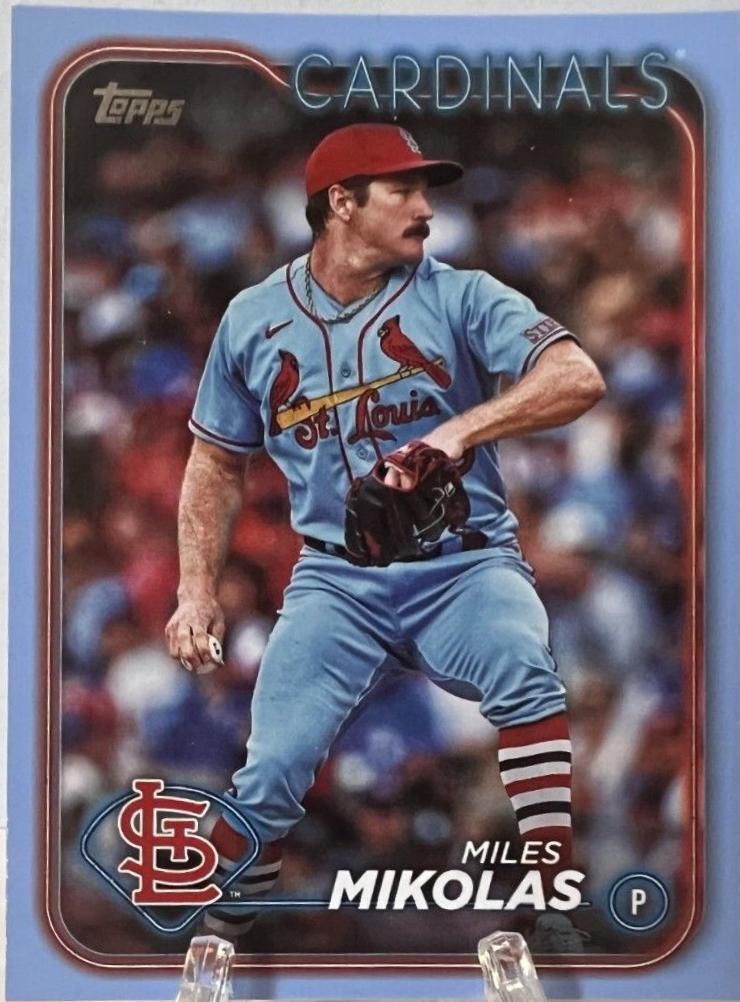 Miles Mikolas [Father's Day Blue] #287