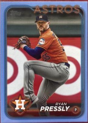Ryan Pressly [Father's Day Blue] #331