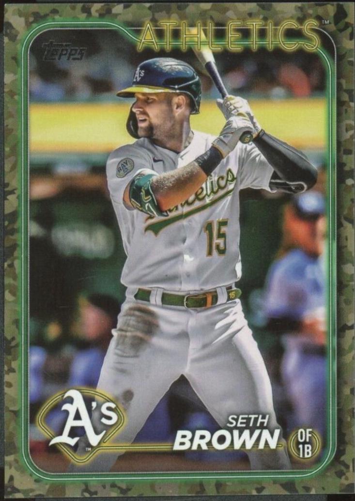 Seth Brown [Memorial Day Camo] #79
