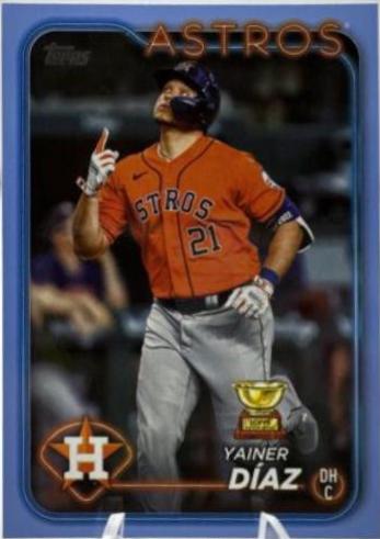 Yainer Diaz [Father's Day Blue] #77