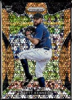 Brett Kennedy [Neon Orange Donut Circles Prizm] #215