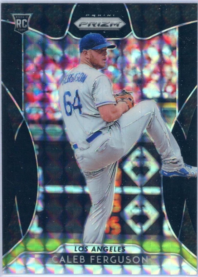 Caleb Ferguson [Black Finite Prizm] #128