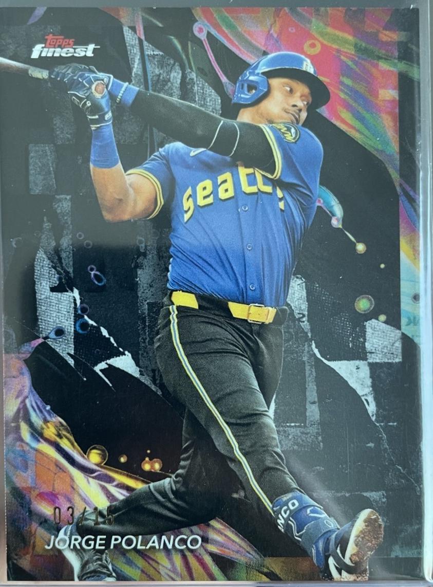 Jorge Polanco [Black Refractor] #117
