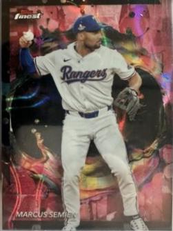 Marcus Semien [Red Lava Refractor] #266
