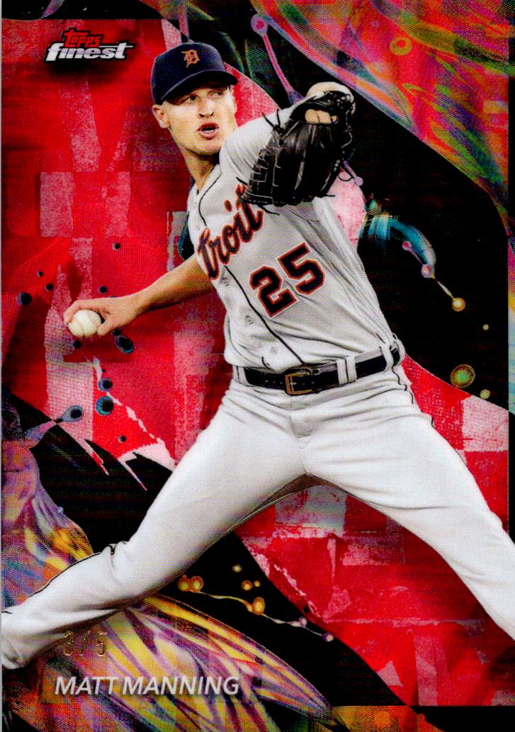 Matt Manning [Red Lava Refractor] #142