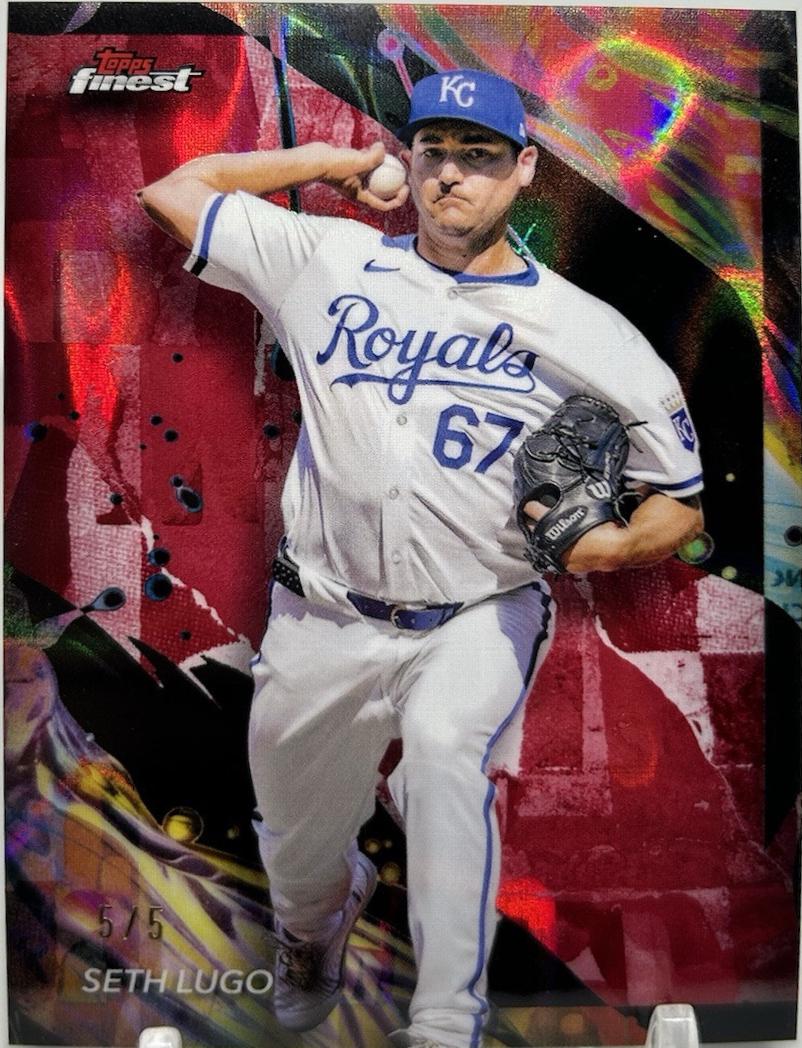 Seth Lugo [Red Lava Refractor] #156