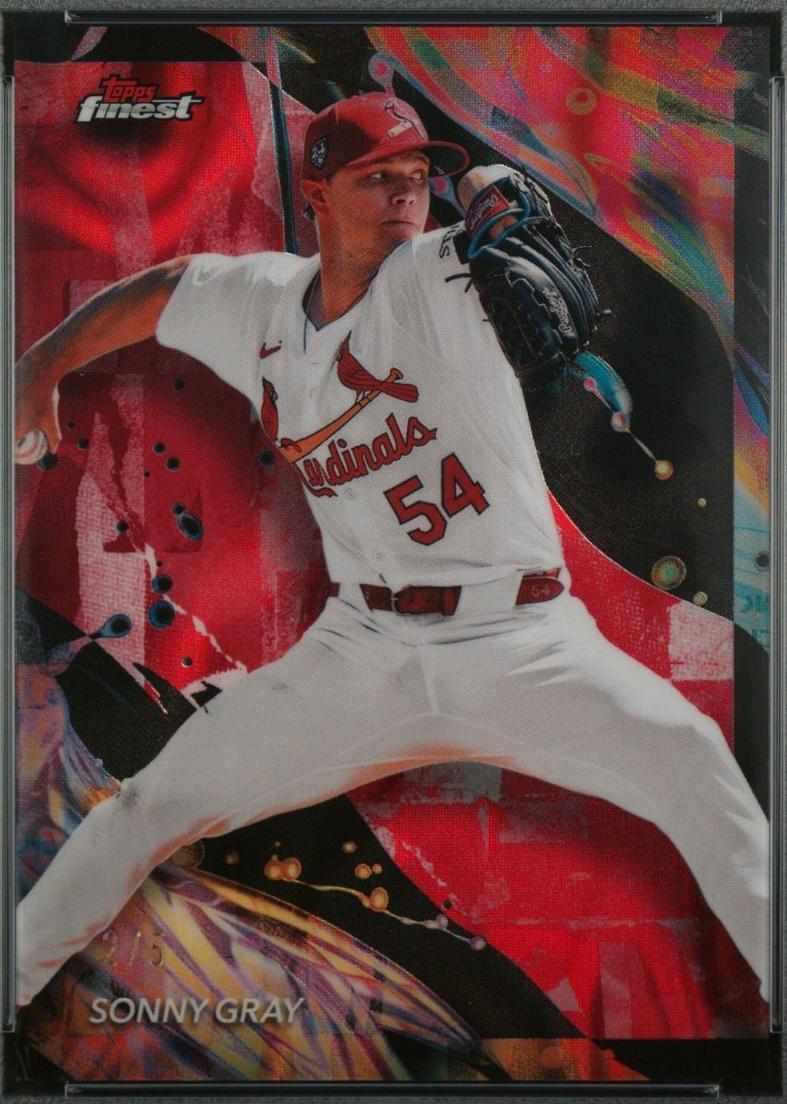 Sonny Gray [Red Lava Refractor] #136