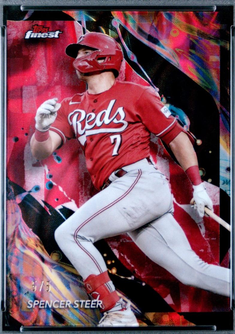 Spencer Steer [Red Lava Refractor] #133
