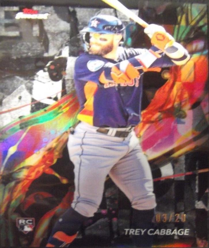 Trey Cabbage [Black Refractor] #52