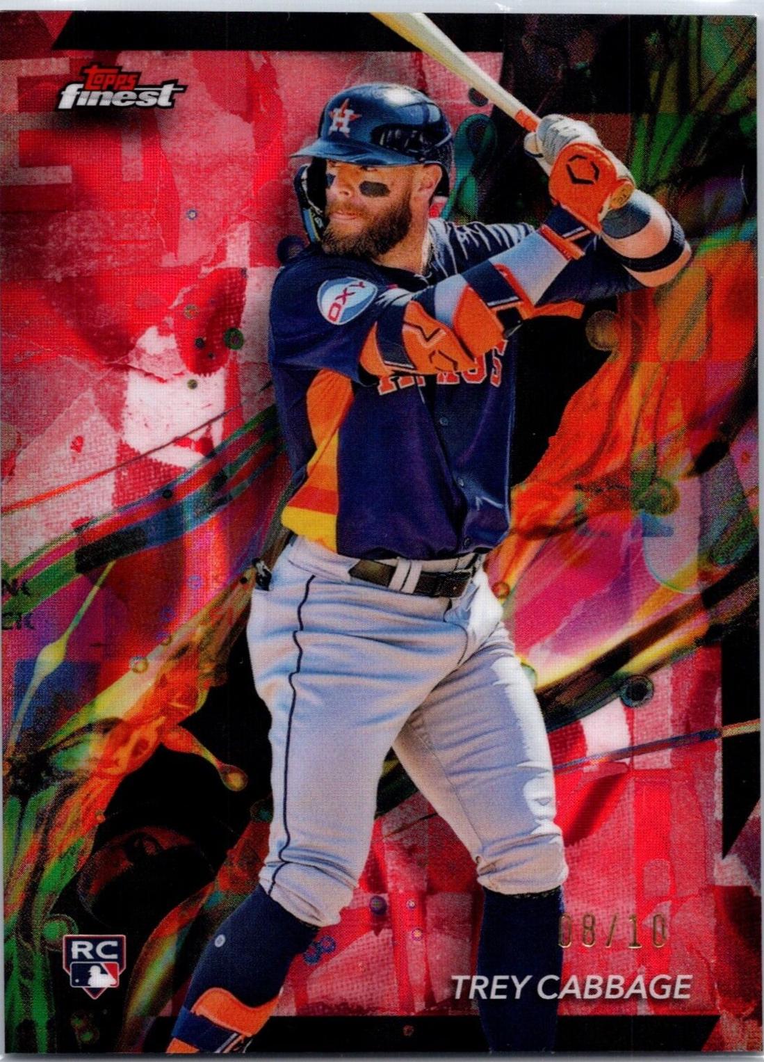 Trey Cabbage [Red Lava Refractor] #52