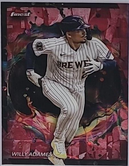 Willy Adames [Red Lava Refractor] #253