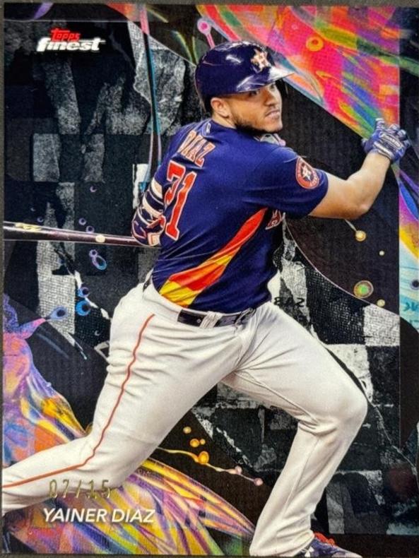 Yainer Diaz [Black Refractor] #112