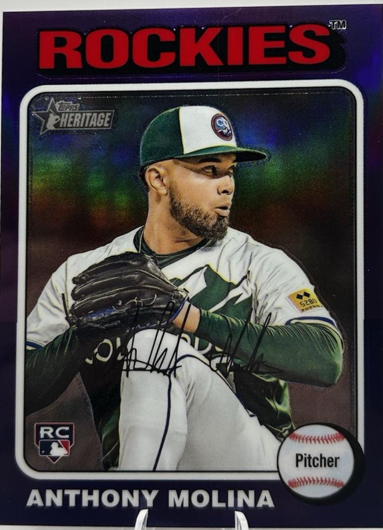 Anthony Molina [Purple Chrome] #641