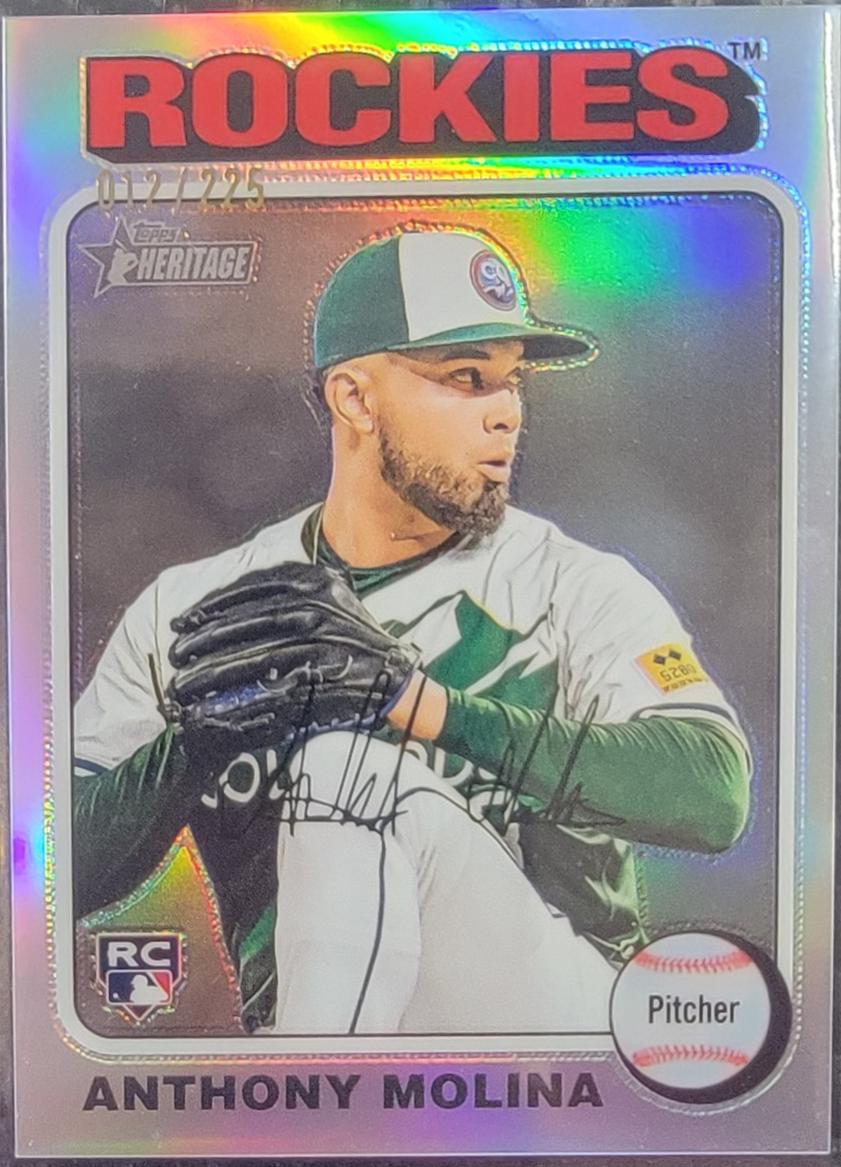 Anthony Molina [Silver Chrome] #641