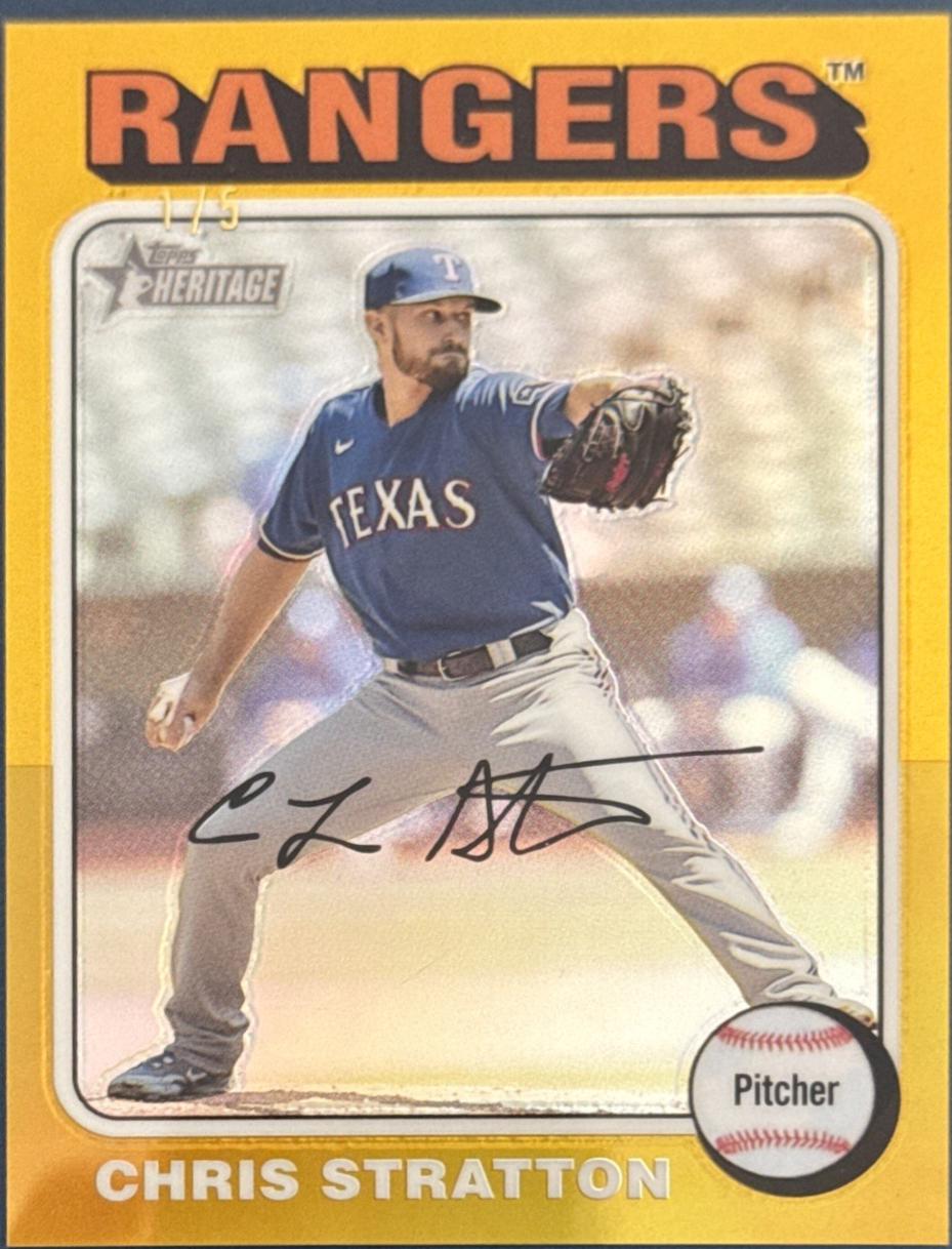 Chris Stratton [Gold Chrome] #430