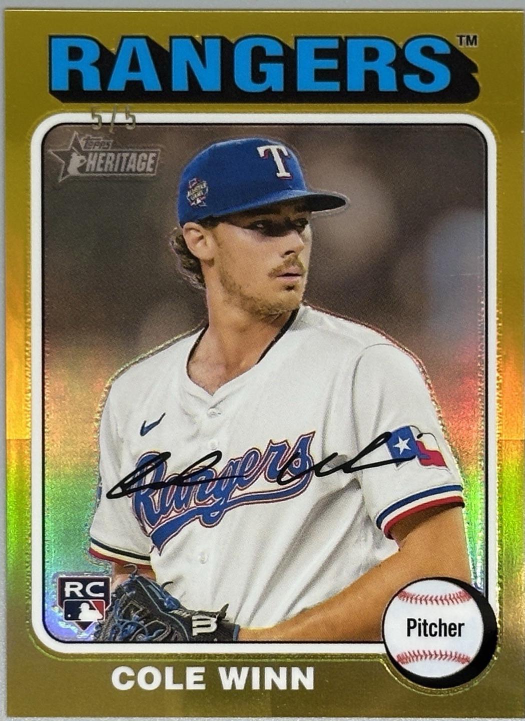 Cole Winn [Gold Chrome] #652