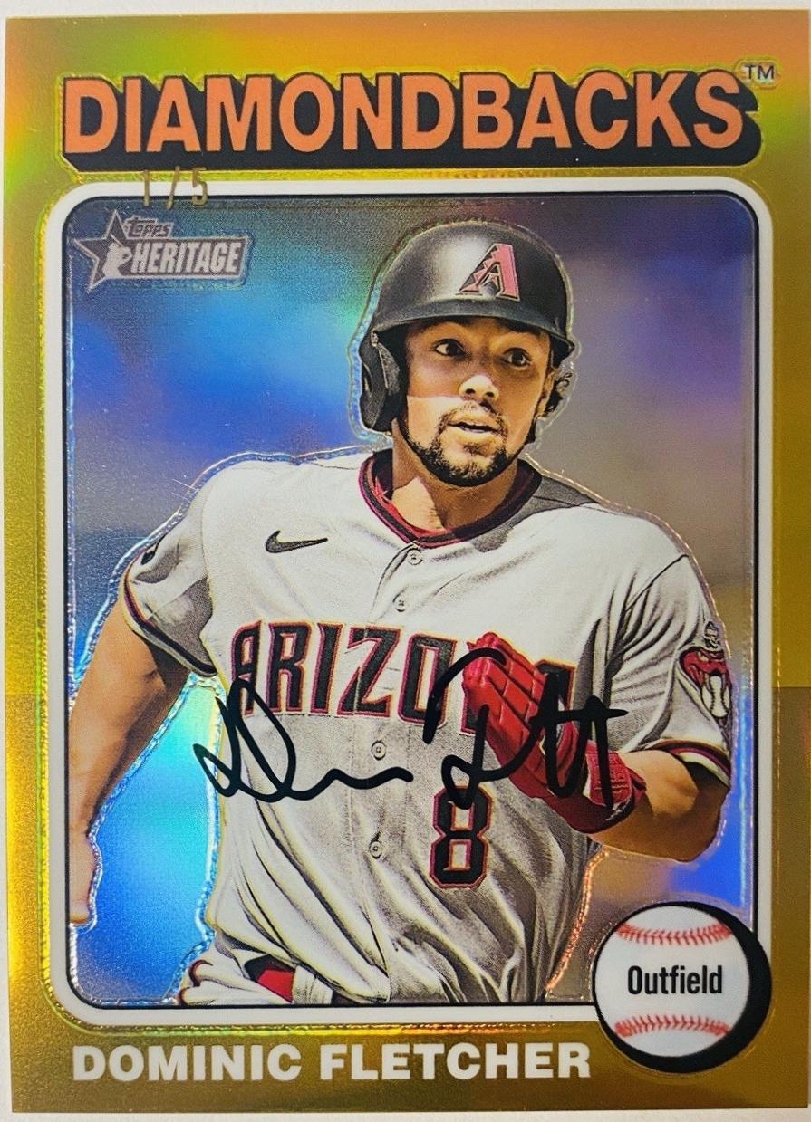 Dominic Fletcher [Gold Chrome] #119
