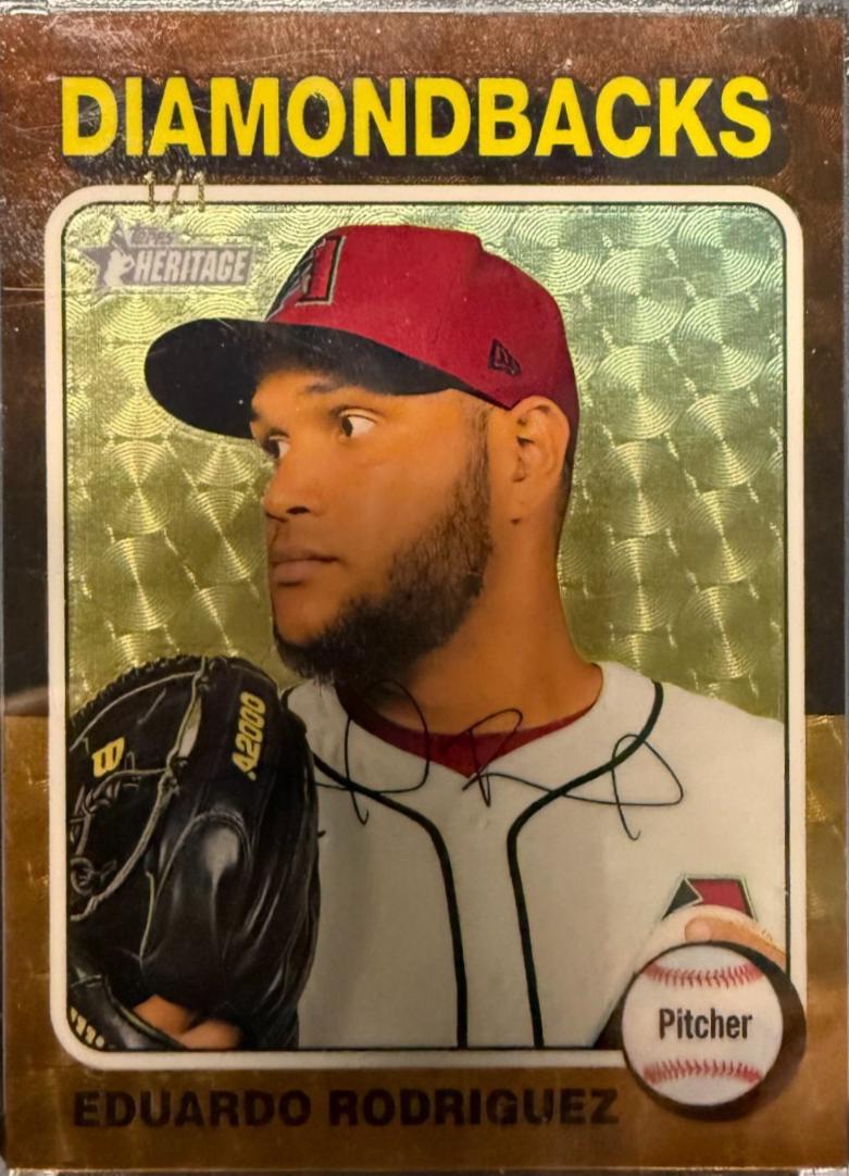Eduardo Rodriguez [Superfractor Chrome] #580