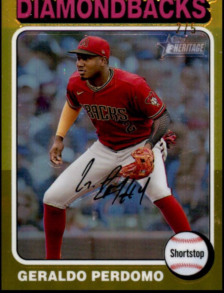 Geraldo Perdomo [Gold Chrome] #378