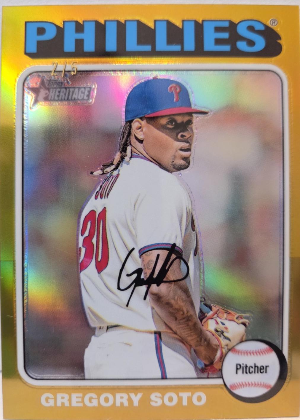 Gregory Soto [Gold Chrome] #144