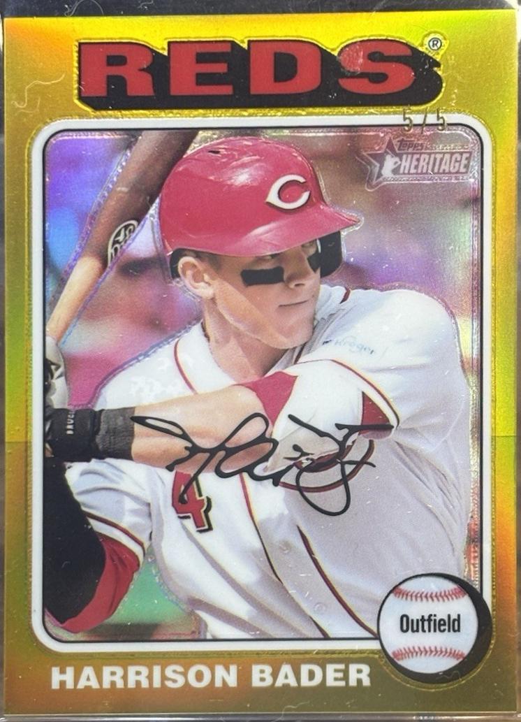 Harrison Bader [Gold Chrome] #43