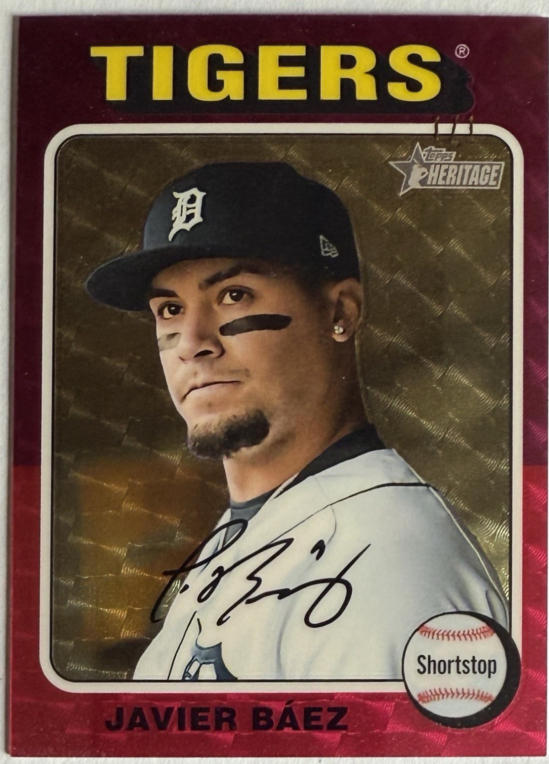 Javier Baez [Superfractor Chrome] #408