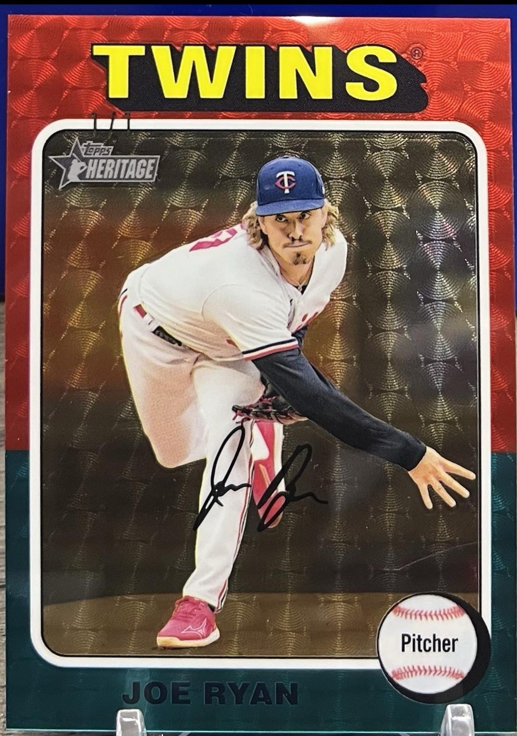 Joe Ryan [Superfractor Chrome] #246