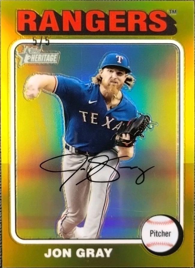 Jon Gray [Gold Chrome] #335