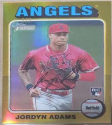 Jordyn Adams [Gold Refractor] #396