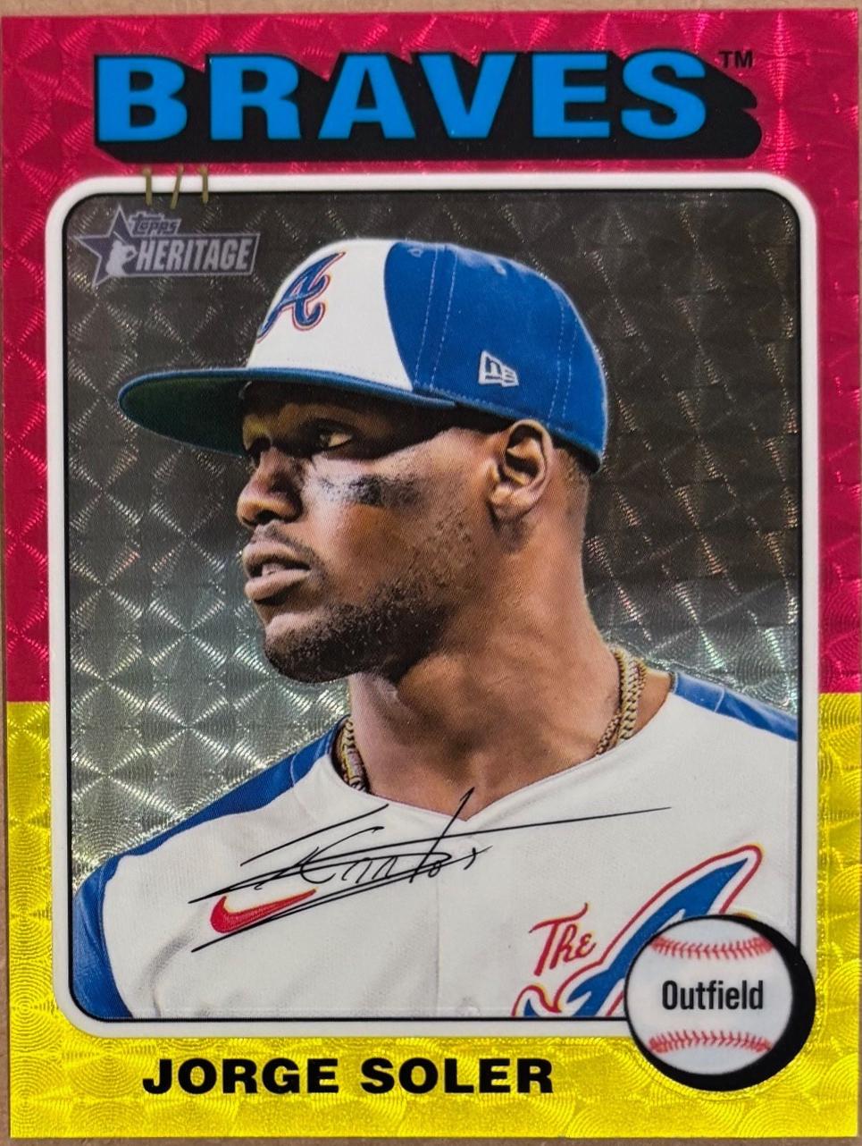 Jorge Soler [Superfractor Chrome] #546