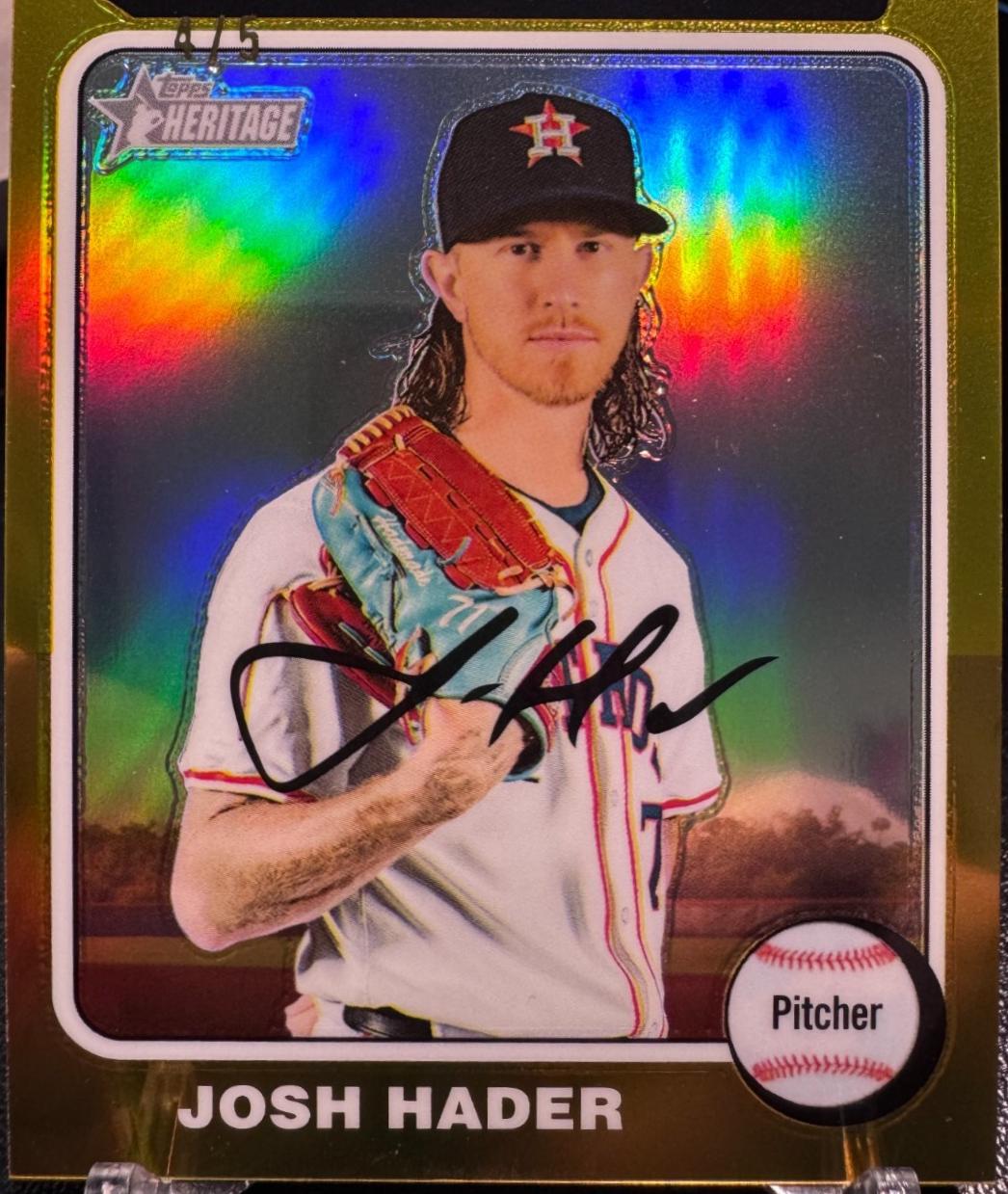 Josh Hader [Gold Chrome] #501