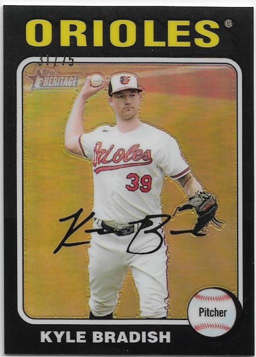 Kyle Bradish [Black Chrome] #137