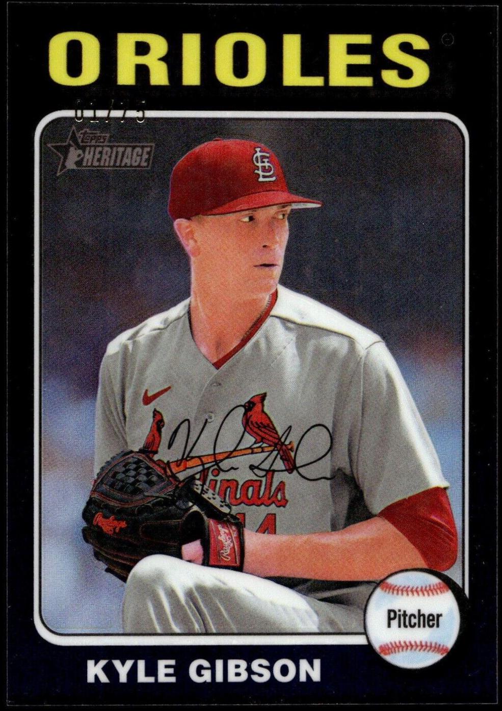 Kyle Gibson [Black Refractor] #269