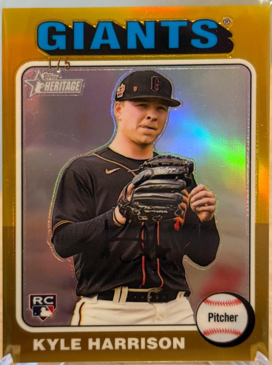 Kyle Harrison [Gold Chrome] #324