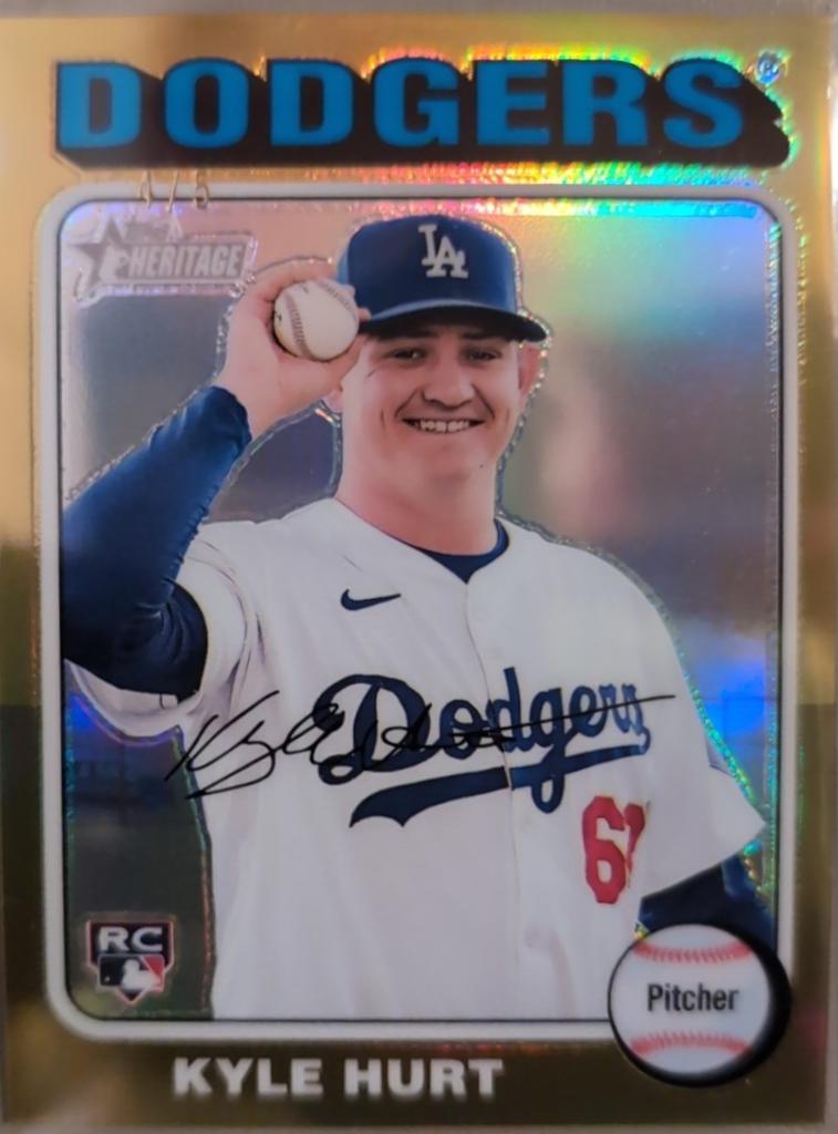 Kyle Hurt [Gold Chrome] #609