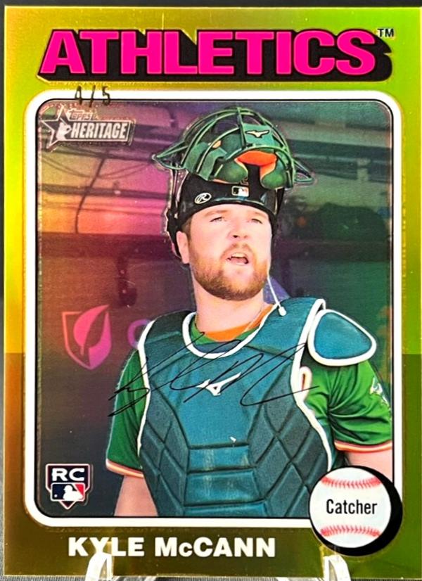 Kyle McCann [Gold Chrome] #682