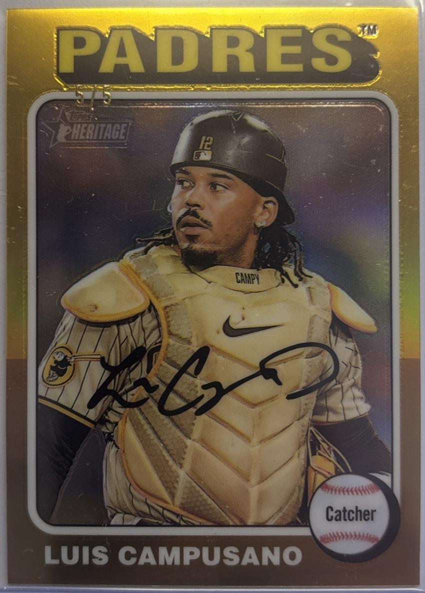 Luis Campusano [Gold Chrome] #67